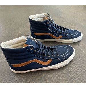 Van’s Skate Hi Sneaker’s Navy Twill Reissue PT